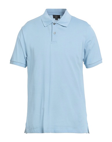 DUNHILL Polo Celeste 100% Cotone