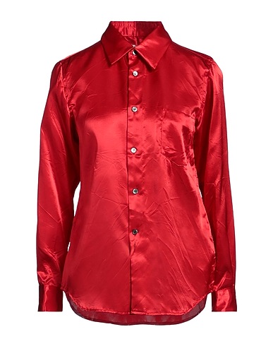 COMME des GARÇONS Solid color shirts & blouses Red 100% Polyester
