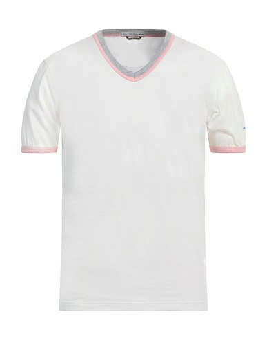 GREY DANIELE ALESSANDRINI T-shirt White 100% Cotton