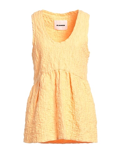 JIL SANDER Top Apricot 80% Cotton, 18% Polyamide, 2% Elastane