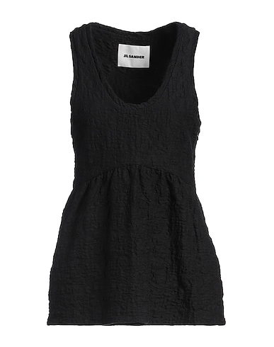 JIL SANDER Top 80% Baumwolle, 18% Polyamid, 2% Elastan