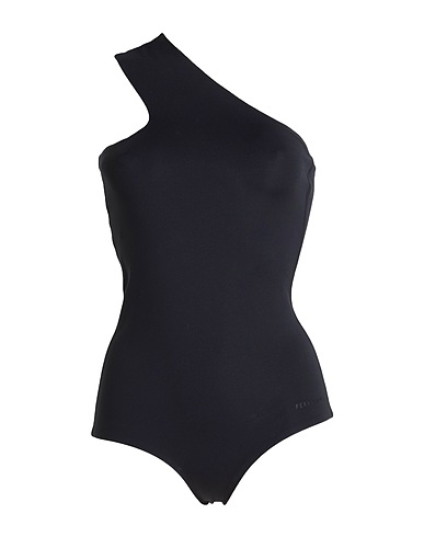 FERRAGAMO TOPS & TEES Black 82% Polyamide, 18% Elastane