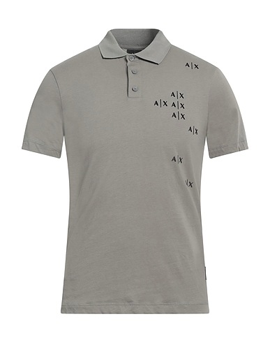 ARMANI EXCHANGE Polo shirt Taupe 100% Cotton