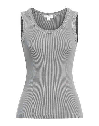 AGOLDE Vest Grey 49% Organic cotton, 49% Lyocell, 2% Elastane