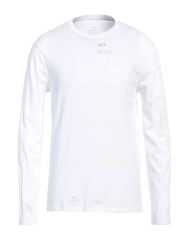 ARMANI EXCHANGE T-shirt White 100% Organic cotton