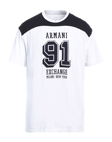 ARMANI EXCHANGE T-shirt White 100% Cotton