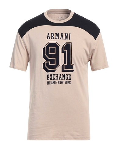 ARMANI EXCHANGE T-shirt Sand 100% Cotton