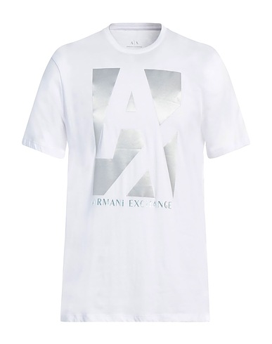 ARMANI EXCHANGE T-shirt White 100% Cotton