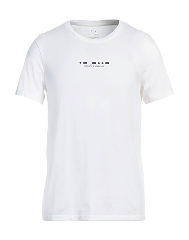 ARMANI EXCHANGE T-shirt White 100% Organic cotton