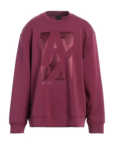 ARMANI EXCHANGE Felpa Porpora 75% Cotone, 19% Poliestere, 6% Elastan