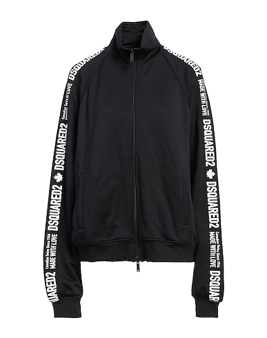 DSQUARED2 Sweatshirt NERO 55% Polyamide, 45% Cotton