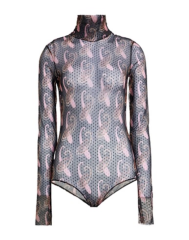 ETRO TOPWEAR Black 90% Polyamide, 10% Elastane