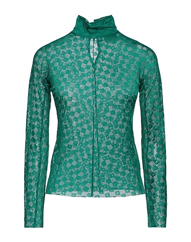 FORTE_FORTE Top Green 93% Polyamide, 7% Elastane