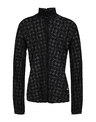 FORTE_FORTE Top Nero 93% Poliammide, 7% Elastan