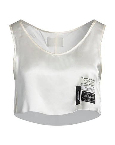 UNDERCOVER Top Avorio 100% Seta
