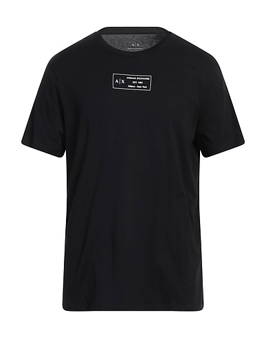 ARMANI EXCHANGE T-shirt Black 100% Cotton