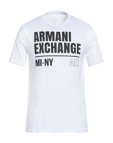 ARMANI EXCHANGE T-shirt White 100% Cotton