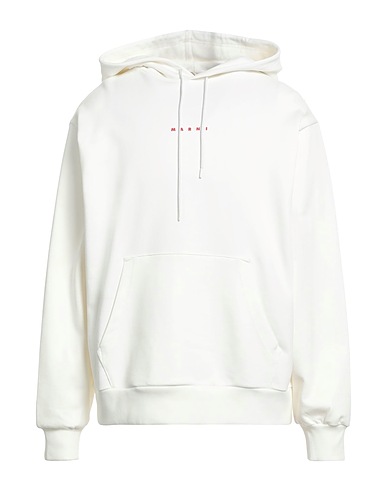 MARNI Hooded sweatshirt White 100% Cotton