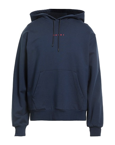 MARNI Hooded sweatshirt Navy 100% Cotton