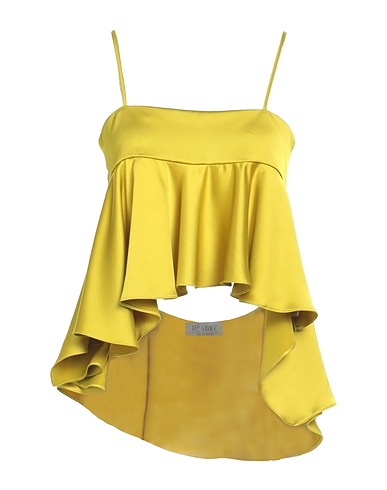 THE ATTICO Top Lime green 100% Polyester