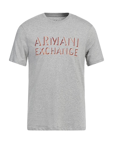 ARMANI EXCHANGE T-shirt Grigio 100% Cotone