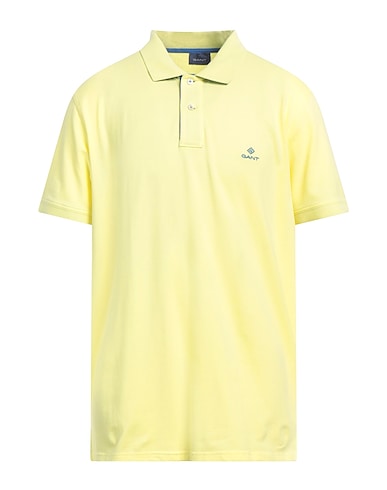 GANT Polo Jaune 96% Coton, 4% Élasthanne