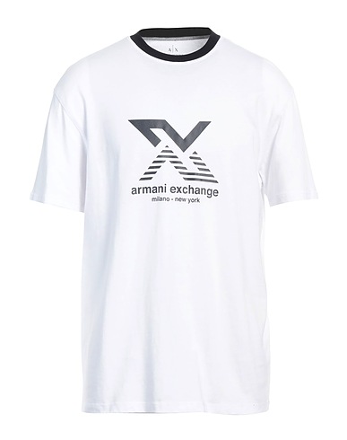 ARMANI EXCHANGE T-shirt White 100% Cotton