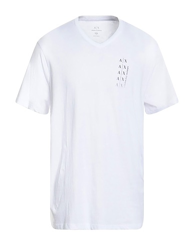 ARMANI EXCHANGE T-shirt Bianco 100% Cotone