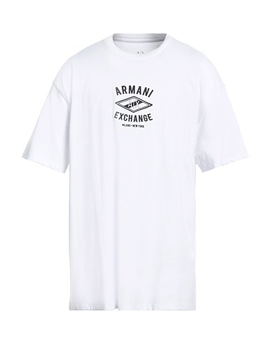ARMANI EXCHANGE T-shirt White 100% Cotton
