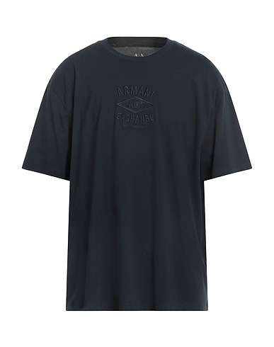 ARMANI EXCHANGE T-shirt Midnight blue 100% Cotton