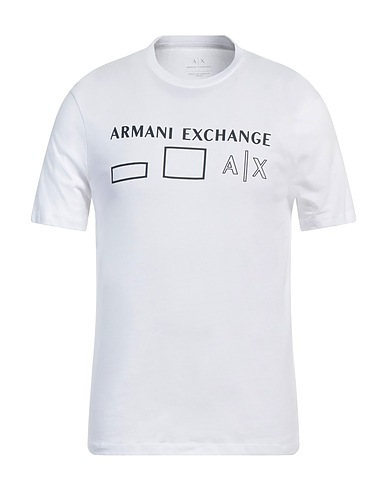 ARMANI EXCHANGE T-shirt White 100% Cotton