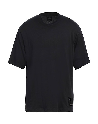 ARMANI EXCHANGE Basic T-Shirt Black 100% Pima Cotton