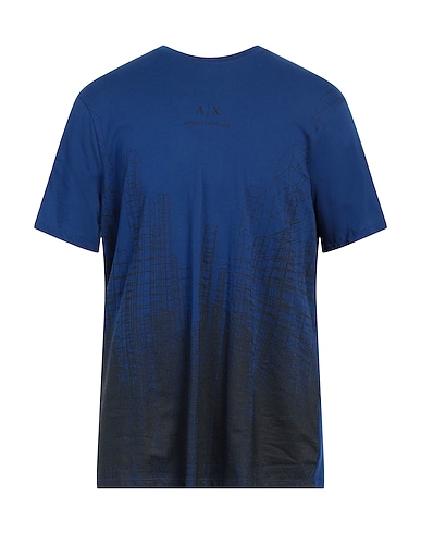 ARMANI EXCHANGE T-shirt Blue 100% Cotton