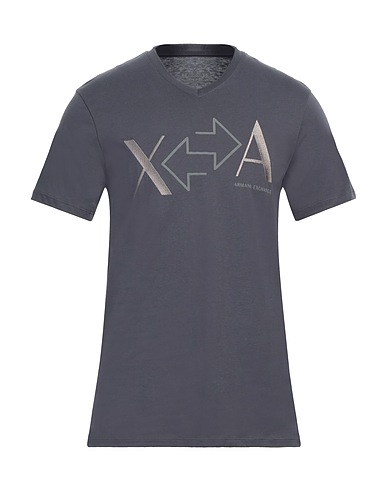 ARMANI EXCHANGE T-shirt Lead 100% Cotton