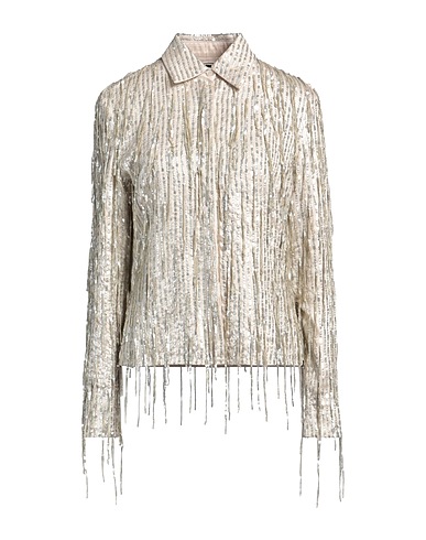 AMIRI Shirts Beige 100% Viscose, Acrylic