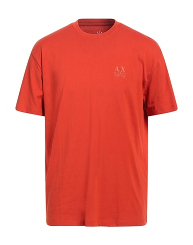 ARMANI EXCHANGE Basic T-Shirt Rust 100% Cotton