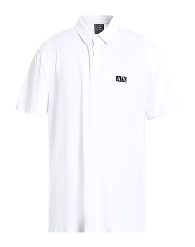 ARMANI EXCHANGE Polo shirt White 100% Cotton