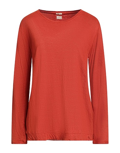MASSIMO ALBA Basic T-Shirt Mandarin 100% Linen