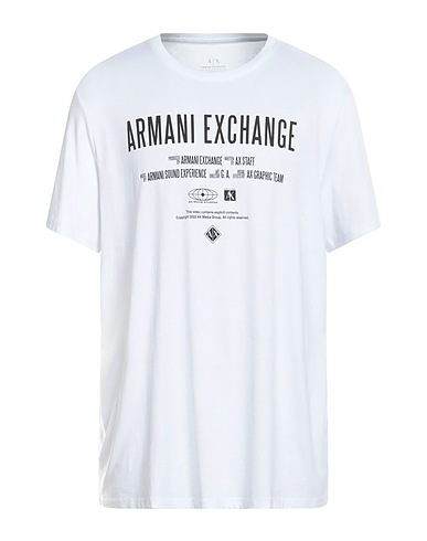 ARMANI EXCHANGE T-shirt White 100% Pima Cotton