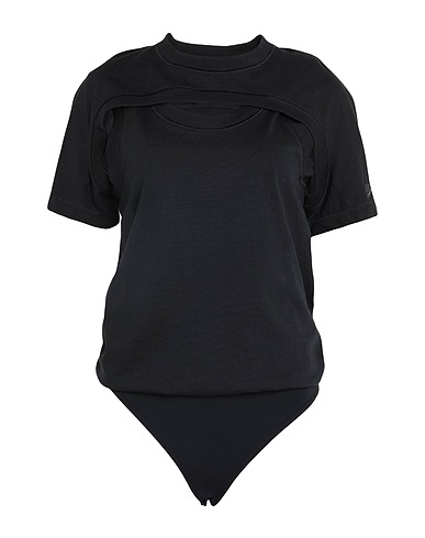 NIKE TOPS TECH PACK Schwarz 63% Polyester, 37% Baumwolle, Elastan