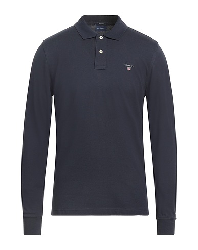 GANT ポロシャツ ミッドナイトブルー コットン 100% / ポリウレタン