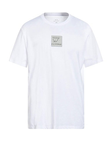 ARMANI EXCHANGE Camiseta Blanco 100% Algodón