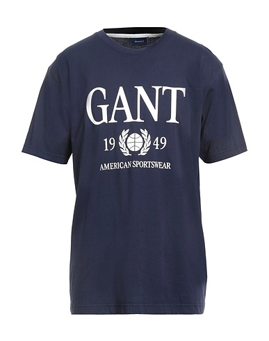 GANT T-shirt Midnight blue 100% Cotton