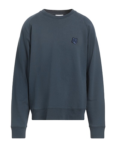 MAISON KITSUNÉ Sweatshirt Navy blue 100% Cotton
