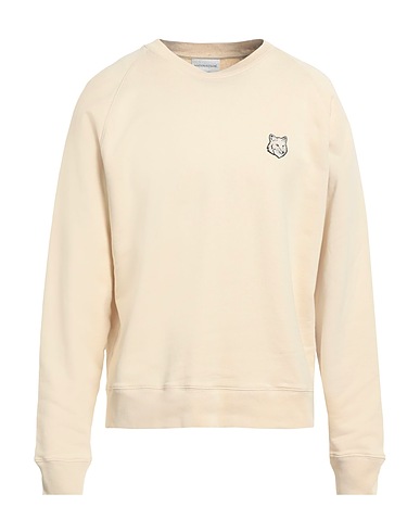 MAISON KITSUNÉ Sweatshirt Beige 100% Cotton
