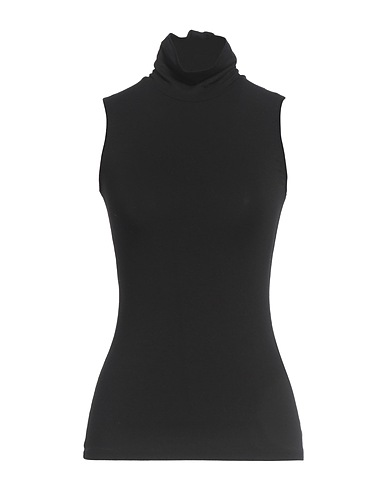 DONDUP Top Nero 85% Modal, 9% Cachemire, 6% Elastan