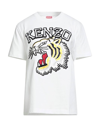 KENZO T-shirt White 100% Cotton, Viscose