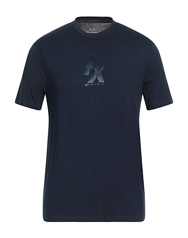 ARMANI EXCHANGE T-shirt Midnight blue 100% Cotton
