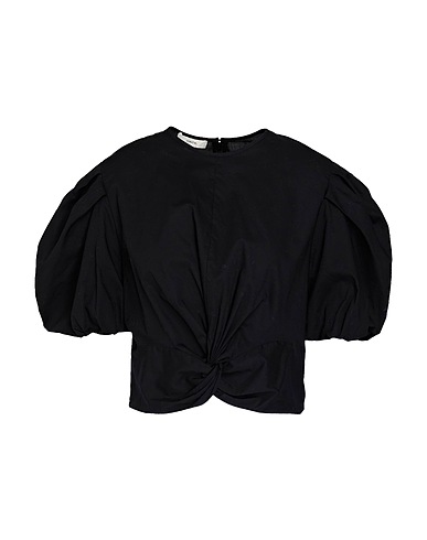 VINCE. Top Black 54% Organic cotton, 46% Cotton