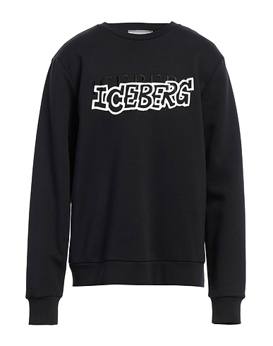 ICEBERG Sweatshirt Black 70% Cotton, 30% Polyester